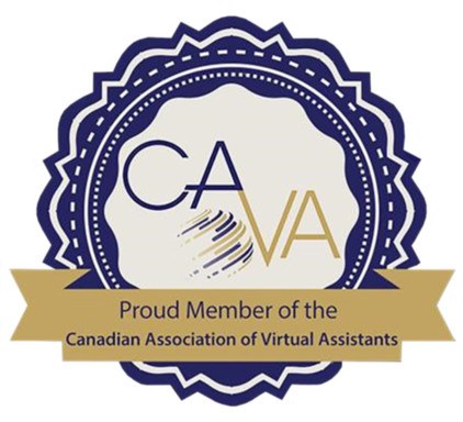 Proud Member of the Canadian Association of Virtual Assistants